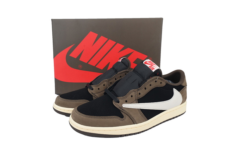 【CA1RN】倒钩1.0 RN版乔丹1代低帮 CQ4277-001 Travis Scott x Air Jordan 1 Low OG SP-T