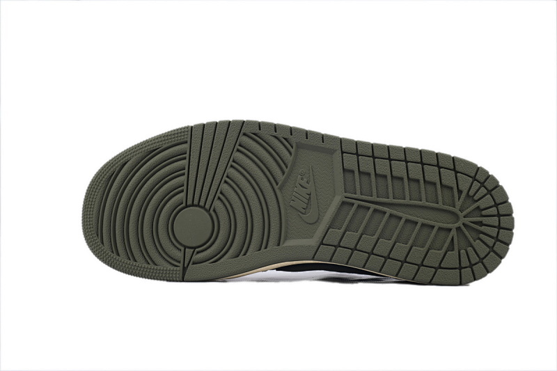 【CA1RN】5.0黑绿倒钩 RN版乔丹1代低帮  DZ4137-106 Air Jordan 1 Low OG WMNS “Olive”Black Green Olive