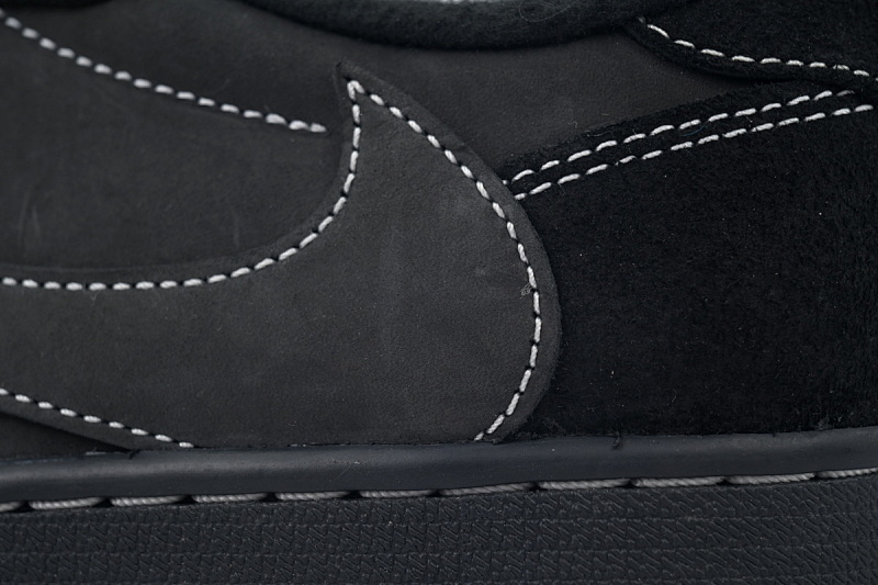 【CA1RN】黑武士倒钩 RN版乔丹1代低帮 DM7866-001 Travis Scott x Air Jordan 1 Low OG SP Black Phantom