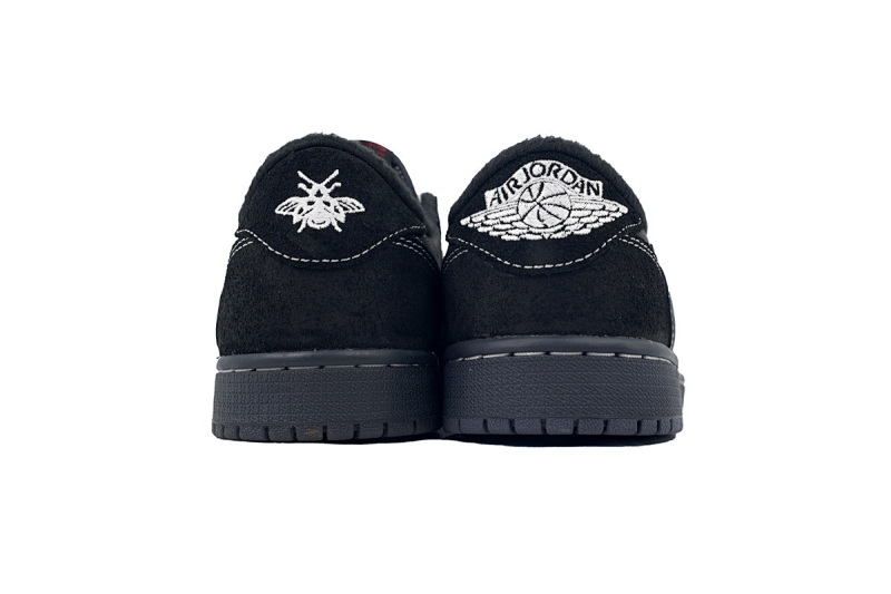 【CA1RN】黑武士倒钩 RN版乔丹1代低帮 DM7866-001 Travis Scott x Air Jordan 1 Low OG SP Black Phantom