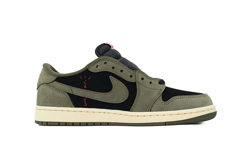 yupoo_322503_26df1e8f.jpg 【CA1XP】黑橄榄 XP版乔丹1代低帮 DM7866-002 Travis Scott x Air Jordan 1 Low OG SP 'Black Olive'