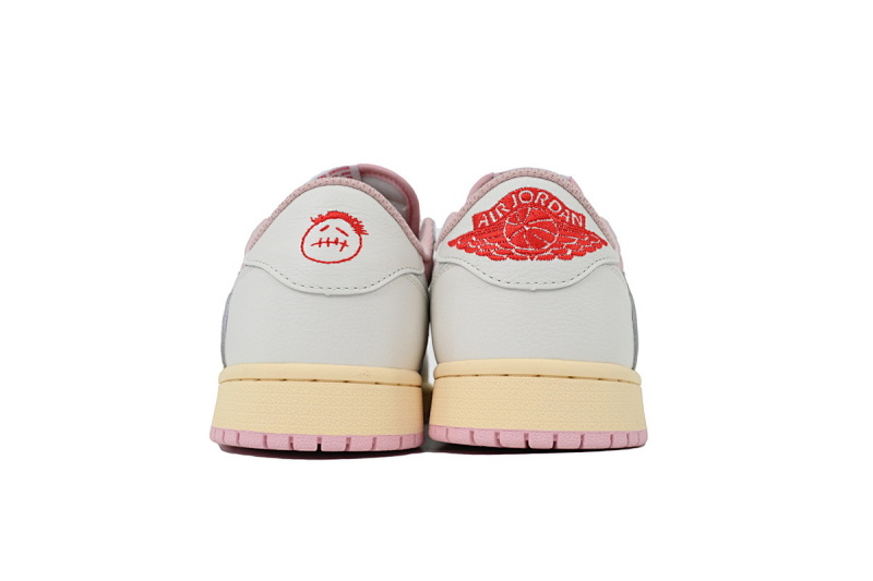 【CA1XP】粉白 XP版乔丹1代低帮 DM7866-600 Travis Scott x Air Jordan 1 Low OG White Pink