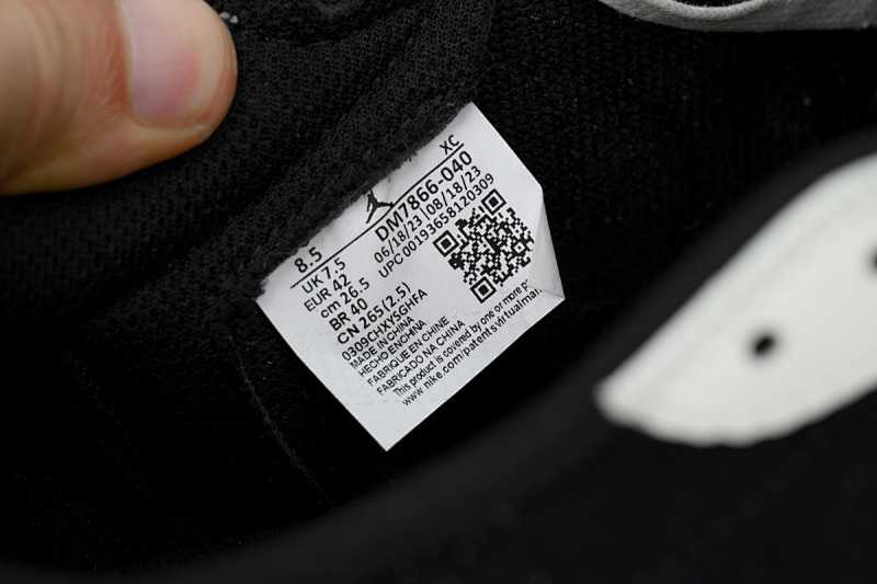 【BA9ZY】黑白蓝 ZY版乔丹1代低帮 DM7866-040 Travis Scott x Air Jordan 1 Low Black White Blue