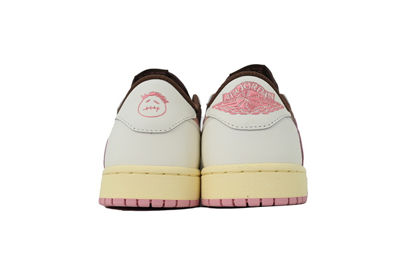 yupoo_322716_a64fd2a3.jpg 【BA9ZY】粉倒勾2.0 ZY版乔丹1代低帮 DZ4137-206 Travis Scott x Air Jordan 1 Low OG SP Dark Pony Pink