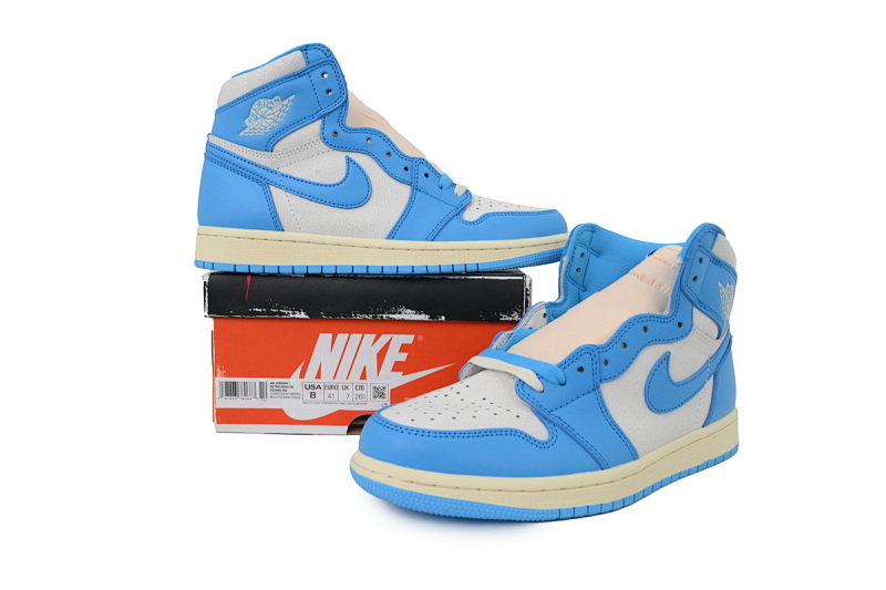 【BA2ZY】复刻北卡蓝  ZY版乔丹1代  DZ5485-402 Air Jordan 1 Retro High OG 'UNC Reimagined'