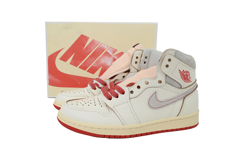 yupoo_322807_46580f60.jpg 【BA2ZY】米橙 ZY版乔丹1代 DB4612-100 Air Jordan 1 Retro High OG 'Sail Cinnabar'