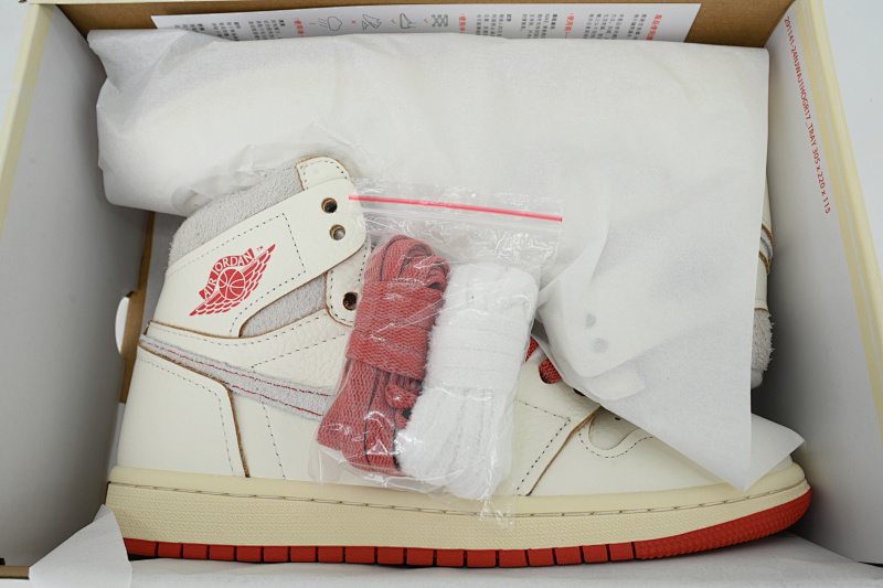 yupoo_322807_91f777b4.jpg 【BA2ZY】米橙 ZY版乔丹1代 DB4612-100 Air Jordan 1 Retro High OG 'Sail Cinnabar'