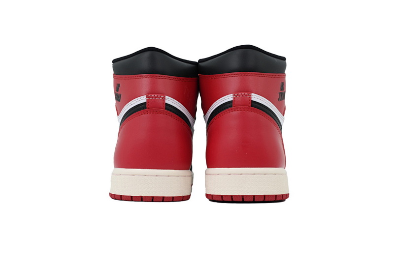 【BA2ZY】黑脚趾2.0 ZY版乔丹1代  DZ5485-106 Air Jordan 1 Retro High OG 'Black Toe Reimagined'