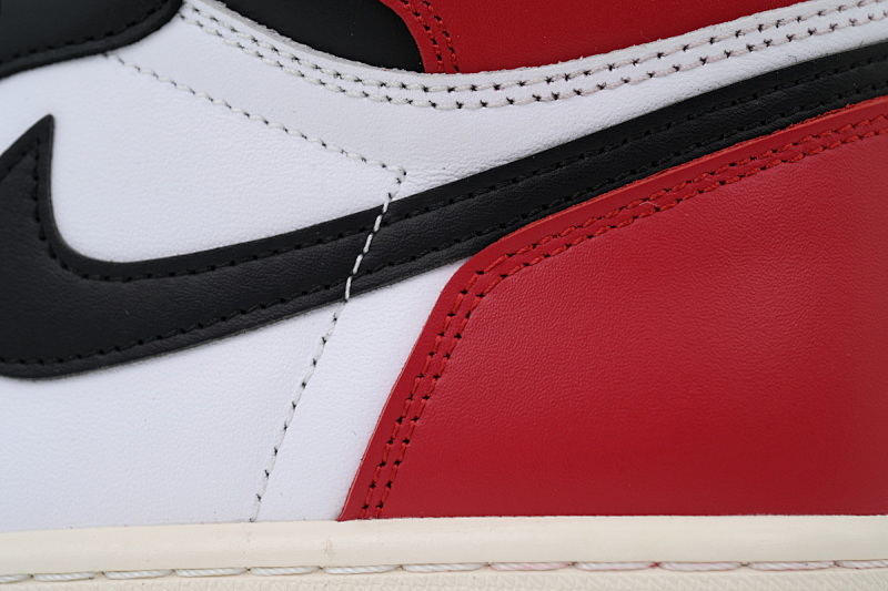 【BA2ZY】黑脚趾2.0 ZY版乔丹1代  DZ5485-106 Air Jordan 1 Retro High OG 'Black Toe Reimagined'