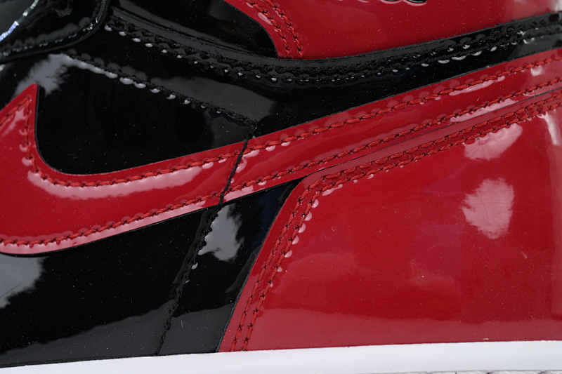 【BA2ZY】漆皮禁穿 ZY版乔丹1代 555088-063 Air Jordan 1 High “Banned”