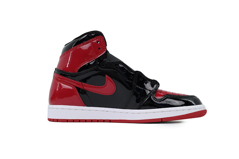 【BA2ZY】漆皮禁穿 ZY版乔丹1代 555088-063 Air Jordan 1 High “Banned”