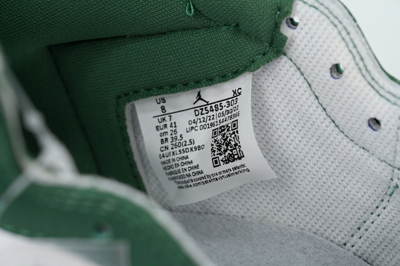 【BA2ZY】绿海军 ZY版乔丹1代 DZ5485-303 Air Jordan 1 Retro High OG 'Gorge Green'