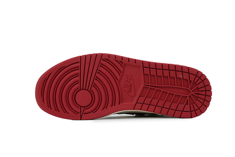【BA2ZY】红脚趾 ZY版乔丹1代  555088-610 Air Jordan 1 High OG “Bred Toe”