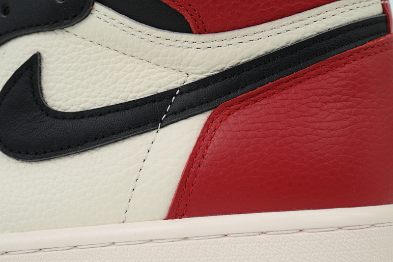 【BA2ZY】红脚趾 ZY版乔丹1代  555088-610 Air Jordan 1 High OG “Bred Toe”