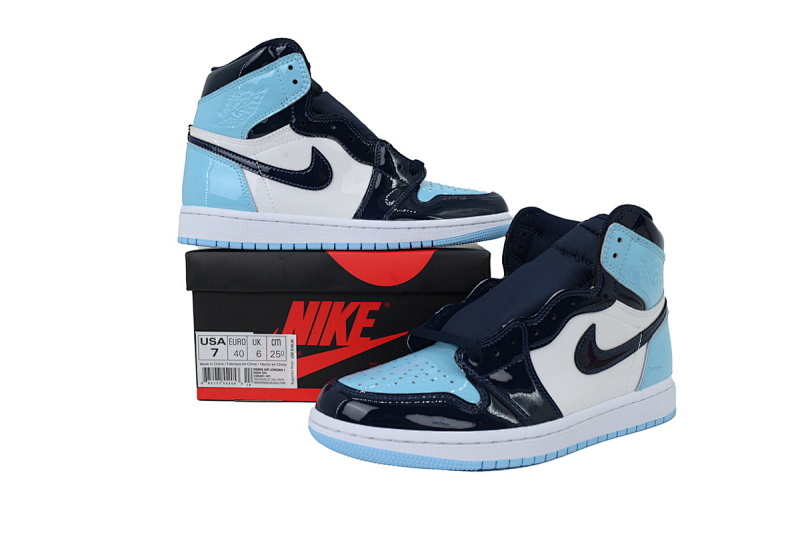 yupoo_323135_3a01ff5d.jpg 【BA2ZY】漆皮北卡蓝 ZY版乔丹1代 CD0461-401 Air Jordan 1 Retro High OG “UNC Patent”