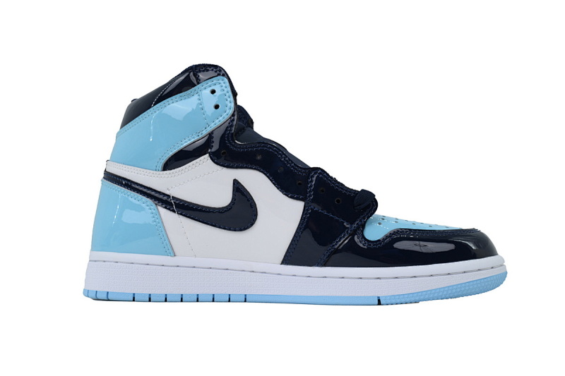 yupoo_323135_73833b37.jpg 【BA2ZY】漆皮北卡蓝 ZY版乔丹1代 CD0461-401 Air Jordan 1 Retro High OG “UNC Patent”