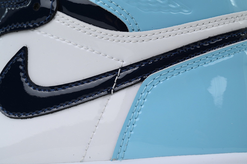 yupoo_323135_9971cd3d.jpg 【BA2ZY】漆皮北卡蓝 ZY版乔丹1代 CD0461-401 Air Jordan 1 Retro High OG “UNC Patent”