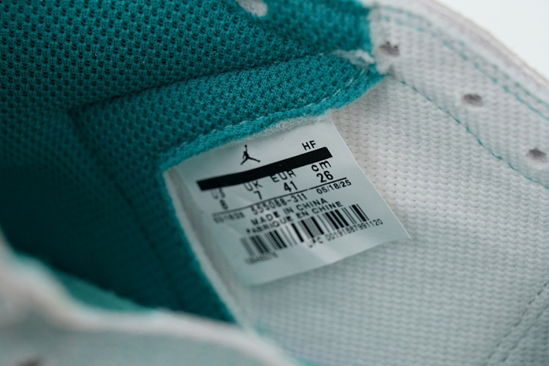 【BA2ZY】蒂芙尼  ZY版乔丹1代  555088-311 Air Jordan 1 OG Hi Retro“Turbo Green
