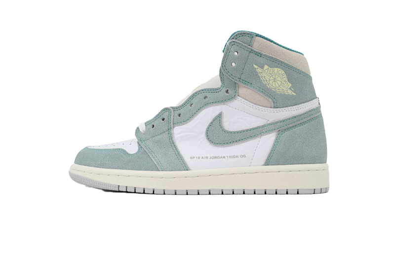 【BA2ZY】蒂芙尼  ZY版乔丹1代  555088-311 Air Jordan 1 OG Hi Retro“Turbo Green