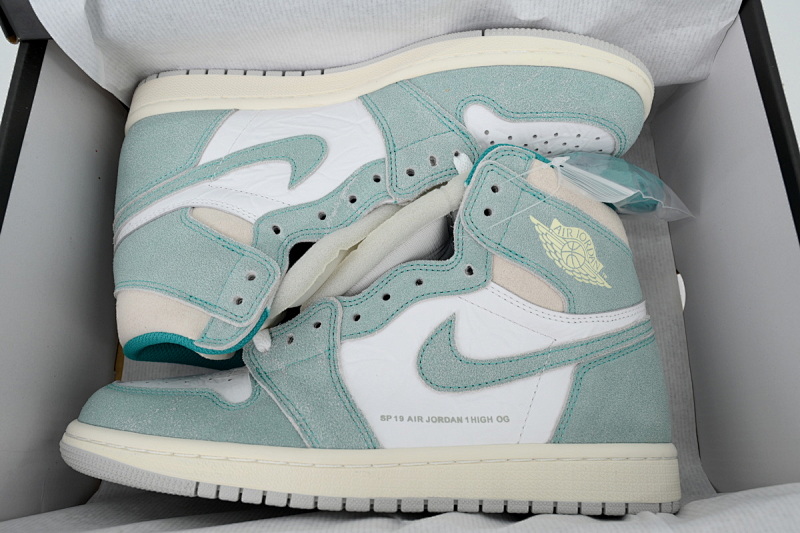 【BA2ZY】蒂芙尼  ZY版乔丹1代  555088-311 Air Jordan 1 OG Hi Retro“Turbo Green