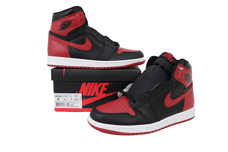 【BA2ZY】禁穿 ZY版乔丹1代 555088-001 Air Jordan 1 High “Banned”