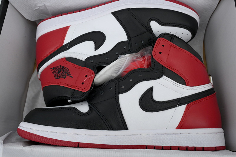 【BA2ZY】黑脚趾 ZY版乔丹1代  555088-125 Air Jordan 1 High OG “Black Toe”