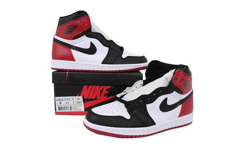 【BA2ZY】黑脚趾 ZY版乔丹1代  555088-125 Air Jordan 1 High OG “Black Toe”