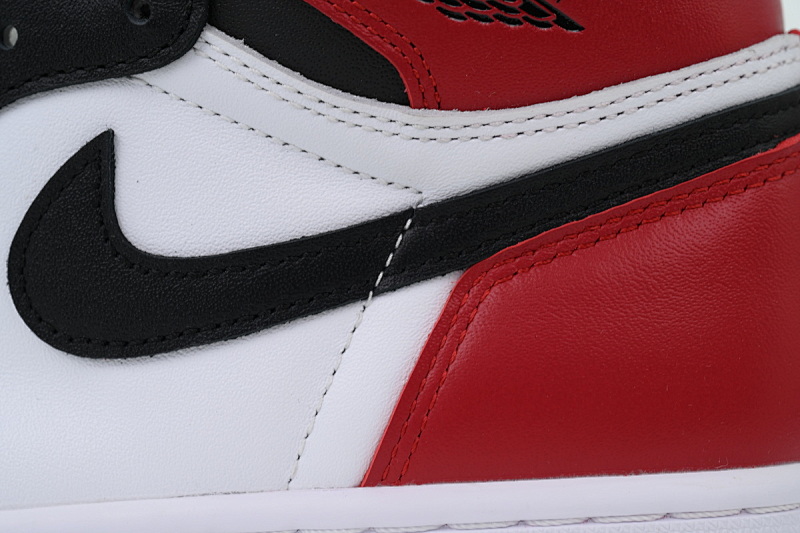 【BA2ZY】黑脚趾 ZY版乔丹1代  555088-125 Air Jordan 1 High OG “Black Toe”