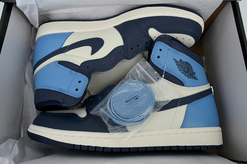 【BA2ZY】黑曜石 ZY版乔丹1代 555088-140 Air Jordan 1 Retro High OG “Obsidian University Blue”