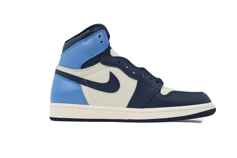 【BA2ZY】黑曜石 ZY版乔丹1代 555088-140 Air Jordan 1 Retro High OG “Obsidian University Blue”