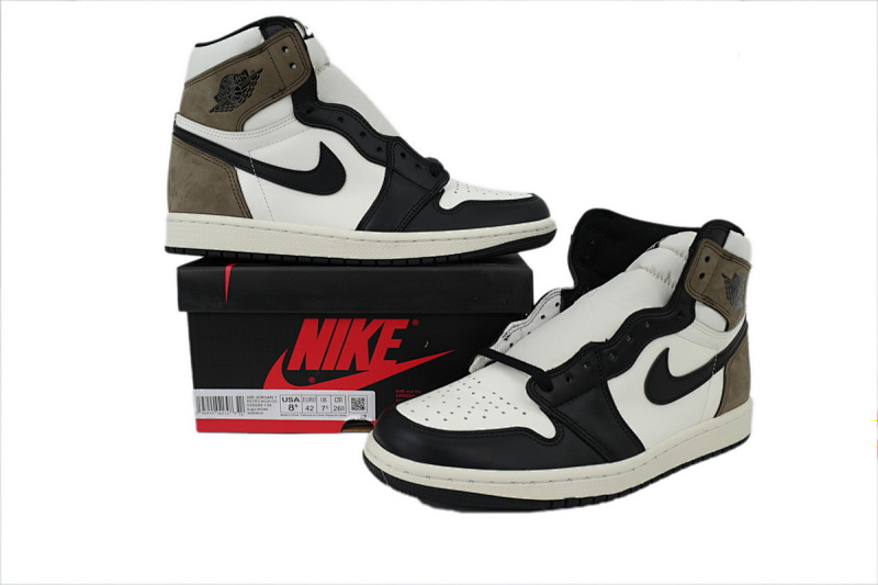 【BA2ZY】小倒钩 ZY版乔丹1代 555088-105 Air Jordan 1 Retro High OG 'Dark Mocha'