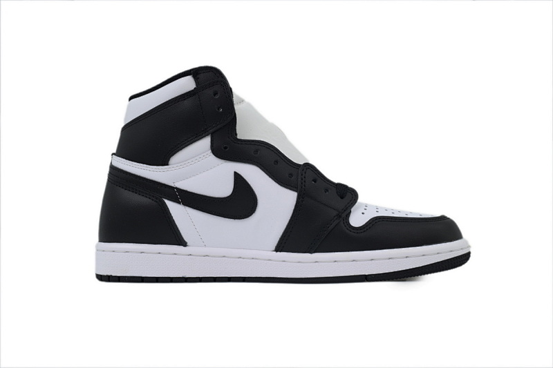 【BA2ZY】黑白熊猫 ZY版乔丹1代 555088-010 Air Jordan 1 Retro High OG Black White