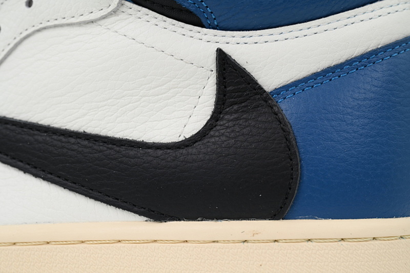 【BA2ZY】闪电倒钩 ZY版乔丹1代  DH3227-105 Fragment x Travis Scott x Air Jordan 1 High OG Military