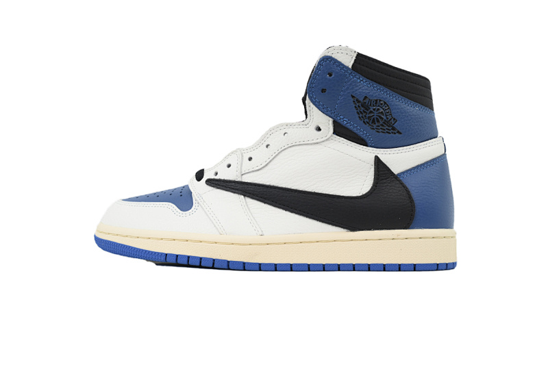 【BA2ZY】闪电倒钩 ZY版乔丹1代  DH3227-105 Fragment x Travis Scott x Air Jordan 1 High OG Military