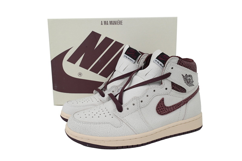 yupoo_323636_fdc84981.jpg 【CA5ZY】蛇纹 ZY版乔丹1代 DO7097-100 Air Jordan 1 High OG Grey Brown Snake Pattern