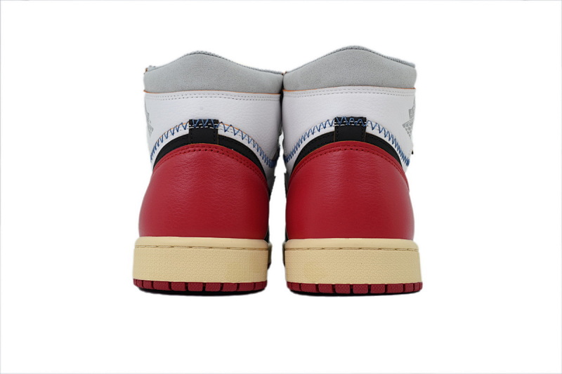 【CA5ZY】黑拼接 ZY版乔丹1代 BV1300-106 Union X Air Jordan 1 OG Hi Retro“Black Toe”