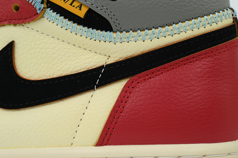 【CA5ZY】白红拼接  ZY版乔丹1代  HV8563-600 Union LA x Air Jordan 1 Retro High OG SP 'Chicago Shadow'