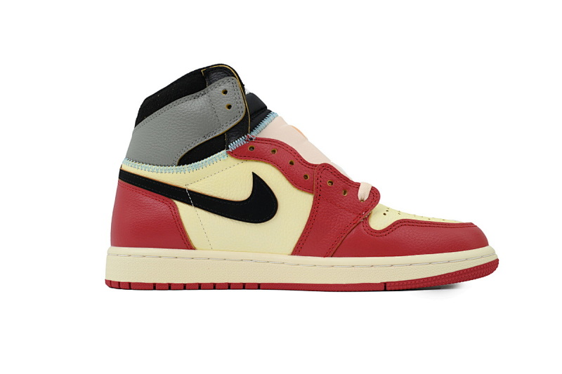 【CA5ZY】白红拼接  ZY版乔丹1代  HV8563-600 Union LA x Air Jordan 1 Retro High OG SP 'Chicago Shadow'