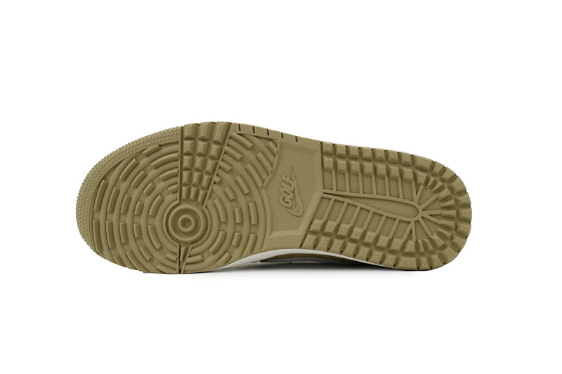 【BA9ZY】高尔夫  ZY版乔丹1代低帮   FZ3124-200 Travis Scott x Air Jordan 1 Low Black, White, Green