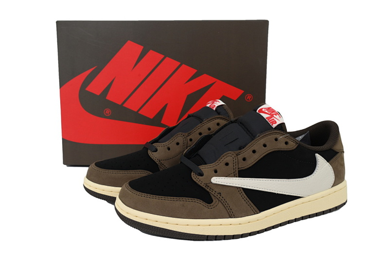 【BA9ZY】深棕 ZY版乔丹1代低帮 CQ4277-001 Travis Scott x Air Jordan 1 Low OG SP-T