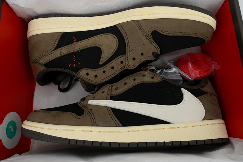 【BA9ZY】深棕 ZY版乔丹1代低帮 CQ4277-001 Travis Scott x Air Jordan 1 Low OG SP-T