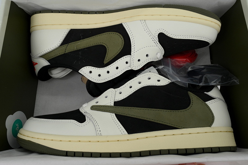 【BA9ZY】橄榄绿 ZY版乔丹1代低帮  DZ4137-106 Air Jordan 1 Low OG WMNS “Olive”Black Green Olive
