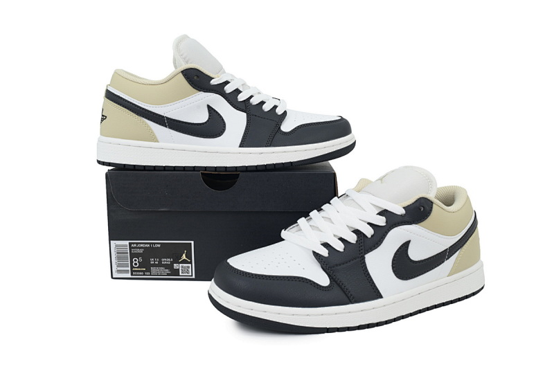 【AA1XH】奶油蛋糕 乔丹1代低帮 553560-153 Air Jordan 1 Cream Cake