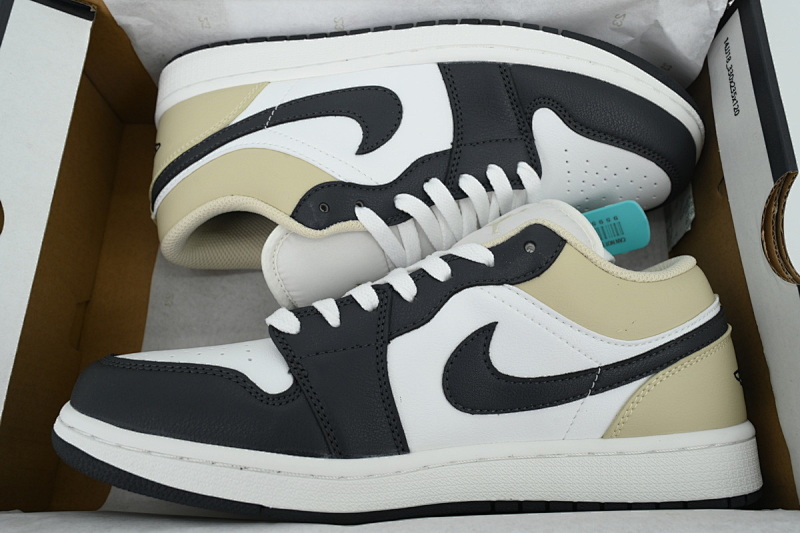 【AA1XH】奶油蛋糕 乔丹1代低帮 553560-153 Air Jordan 1 Cream Cake