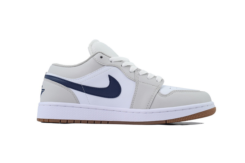 【AA1XH】低烟灰深兰 乔丹1代低帮 553558-146 Air Jordan 1 Low 'Georgetown'