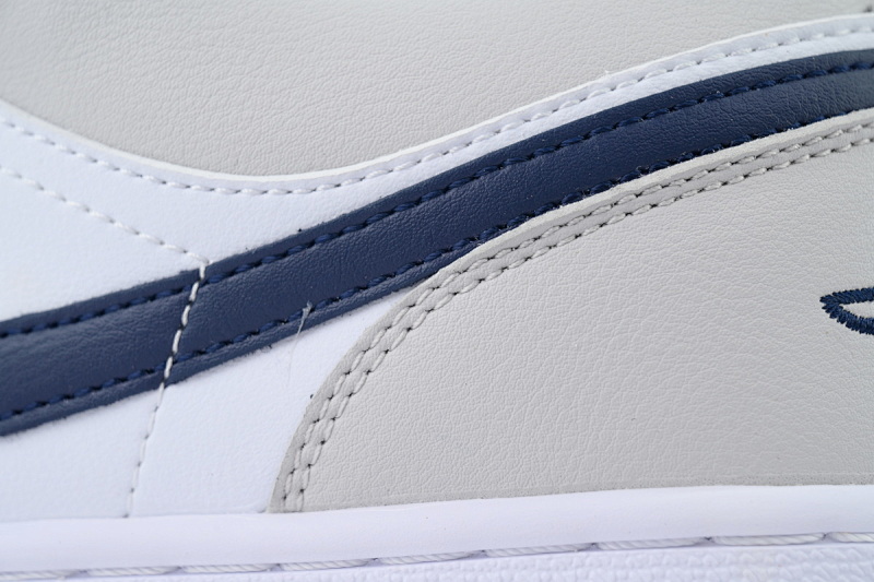 【AA1XH】低烟灰深兰 乔丹1代低帮 553558-146 Air Jordan 1 Low 'Georgetown'