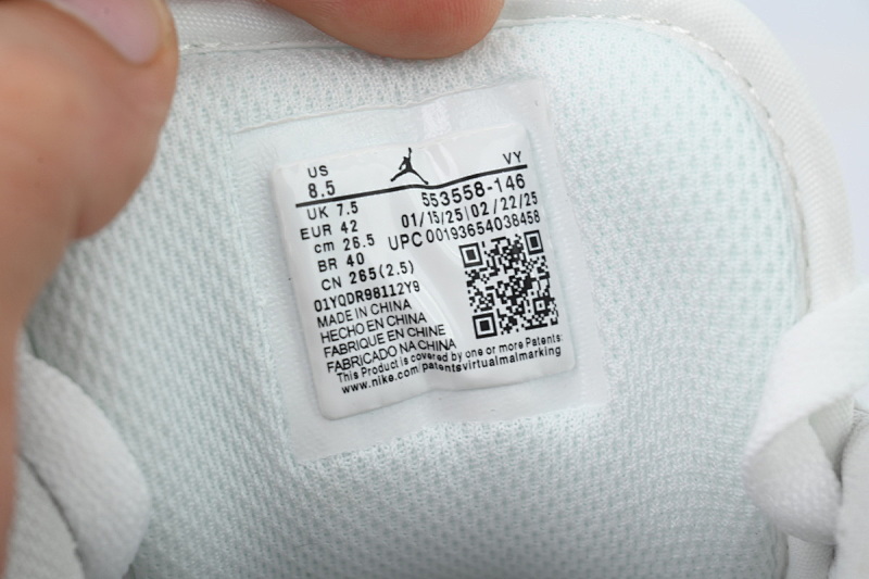 【AA1XH】低烟灰深兰 乔丹1代低帮 553558-146 Air Jordan 1 Low 'Georgetown'