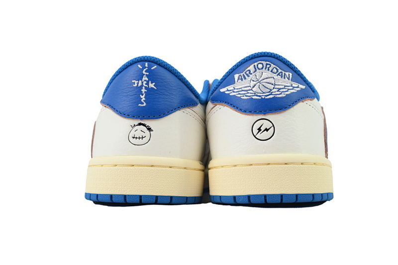 【DA7OG】闪电 OG版乔丹1代低帮  DM7866-104  Fragment Design x Travis Scott x Air Jordan 1 Retro Low OG SP 'Sail
