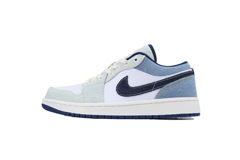 【AA1AQ】牛仔白兰 乔丹1代低帮 IH0648-141 Air Jordan 1 Low 'Denim'