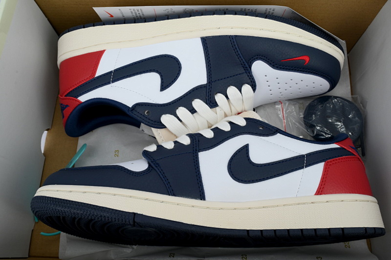 【AA1XH】警灯联名 乔丹1代低帮 HQ2993-100 Air Jordan 1 Retro Low OG 'Howard University'